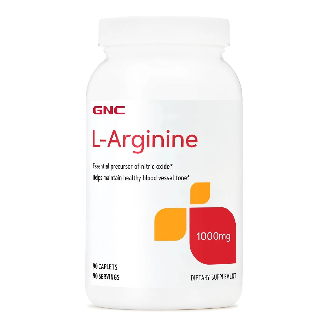 L-Arginine, 500 mg, 90 capsule, GNC