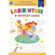Labirinturi si activitati logice. Coloreaza si stimuleaza gandirea