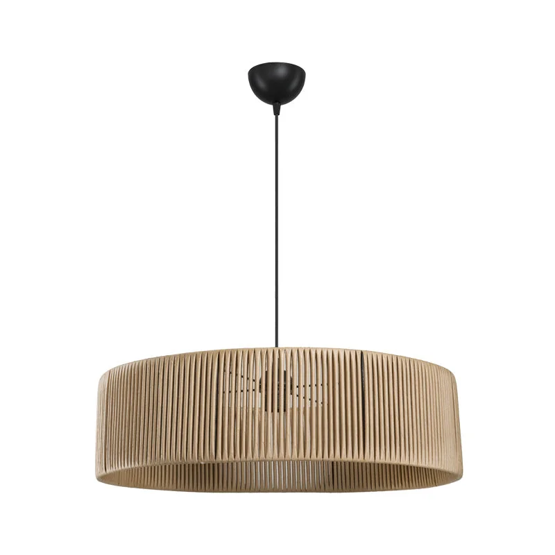 Lampa de tavan cu un singur bec Tebaha E27, Natural D55x20cm