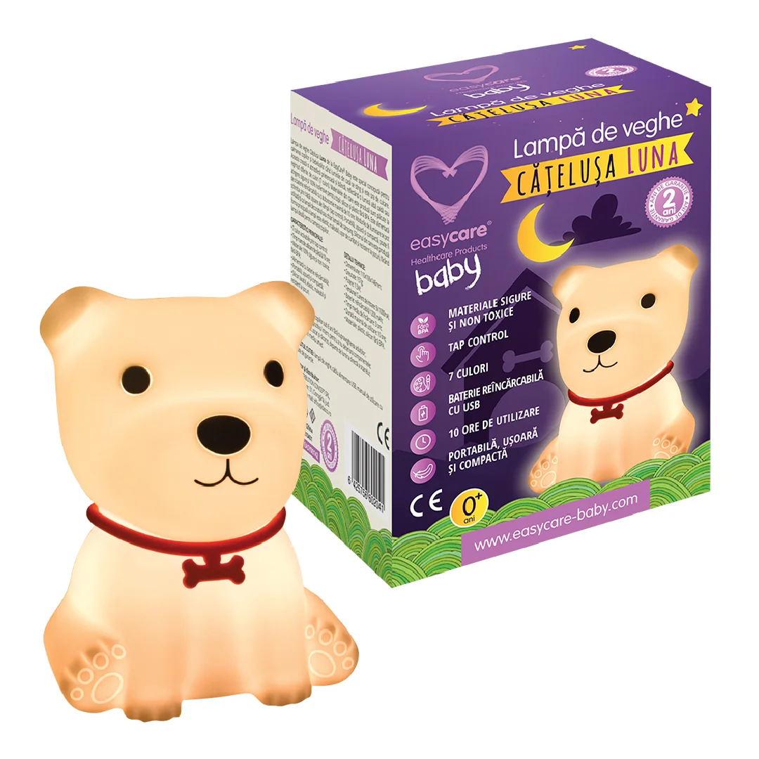 Lampa de veghe, Catelusa Luna, EasyCare Baby
