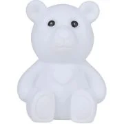 Lampă de veghe LED Ursuleț alb 8x8x10. 5cm