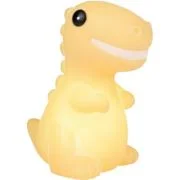 Lampa de Veghe pentru Copii Dinozaur LED Galben 8x8x13cm