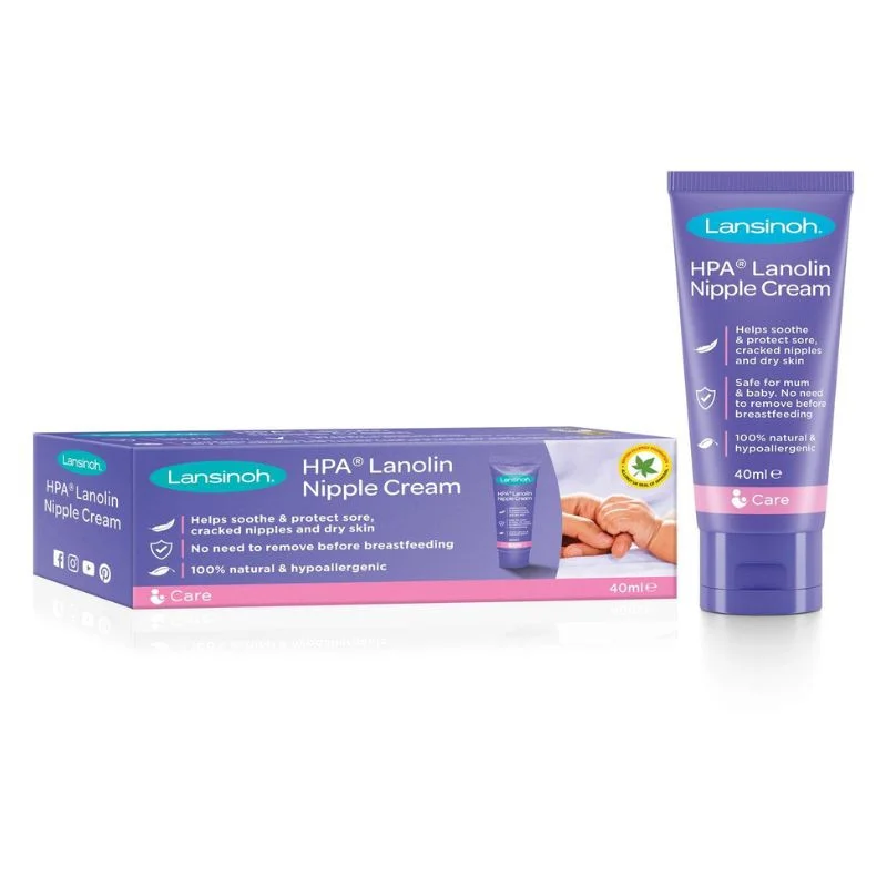 Lanolin crema HPA, 40 ml, Lansinoh