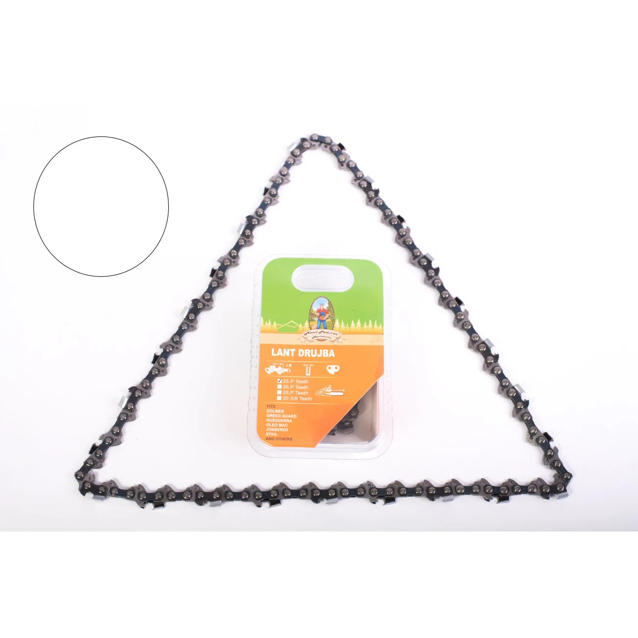 Lant drujba Micul Padurar 25 Dinti, Pas 3/8 Piccolo