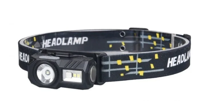 Lanterna de cap T131 cu senzor de miscare si clema pentru palarie USB XPE LED 400 lm