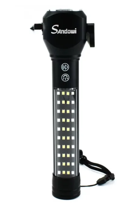 Lanterna LED multifunctionala 7 in 1 din aluminiu Q LED555