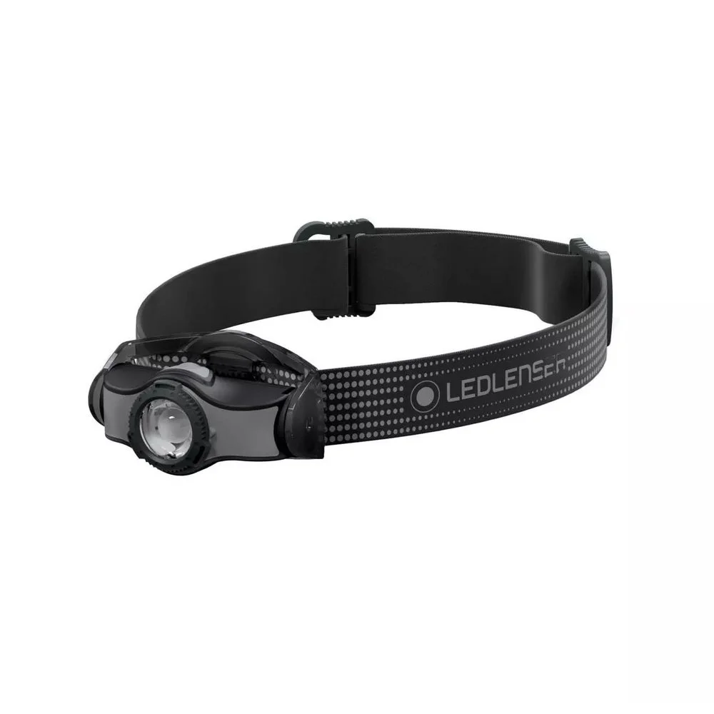 Lanterna profesionala pentru cap Led Lenser MH3 Black/Grey, 200 lumeni, 130 m