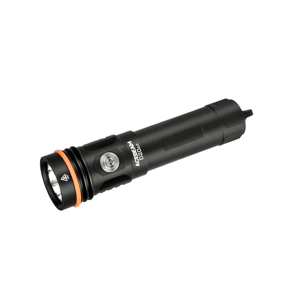 Lanterna profesionala pentru scufundari Acebeam D20 2.0, 2200 lumeni, 500 m