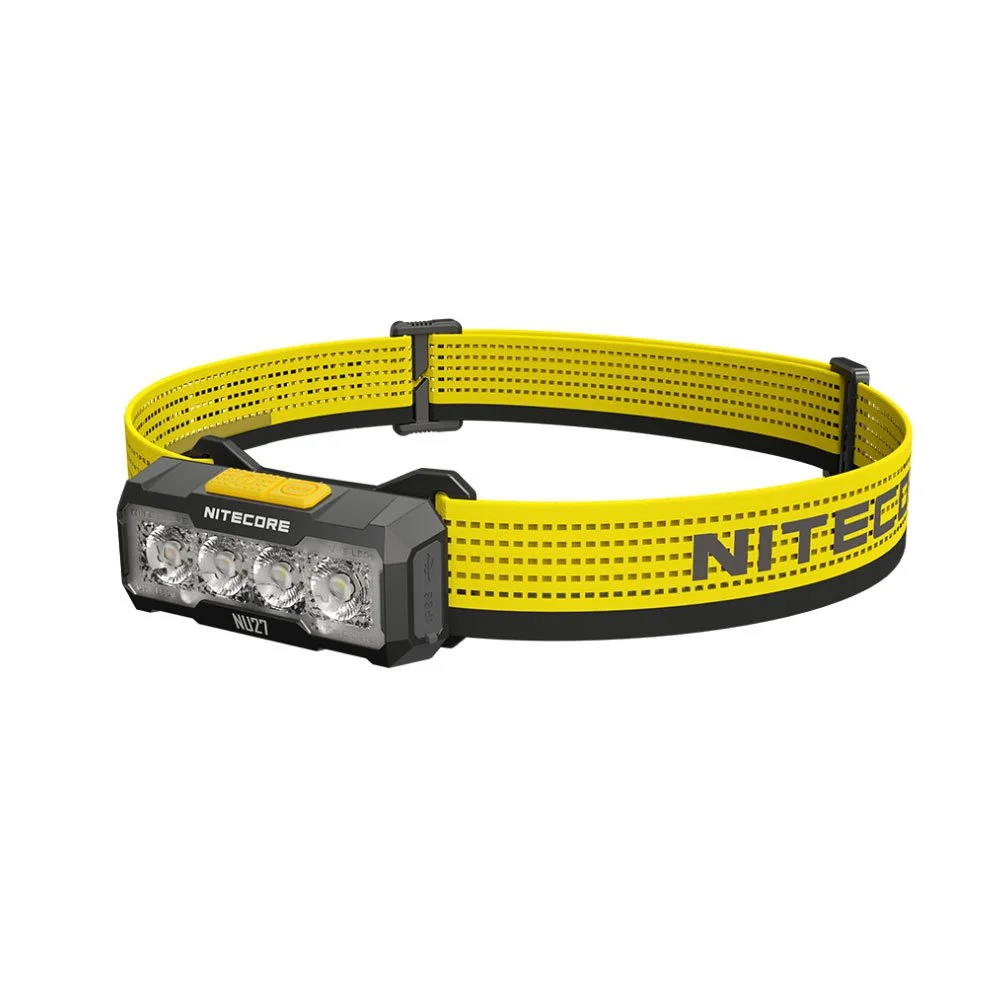 Lanterna reincarcabila pentru cap Nitecore NU27, 600 lm, 123 m