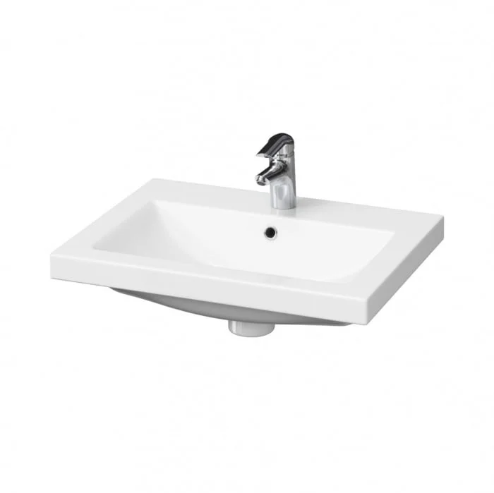 Lavoar 60 cm din ceramica pentru mobilier, Cersanit Como