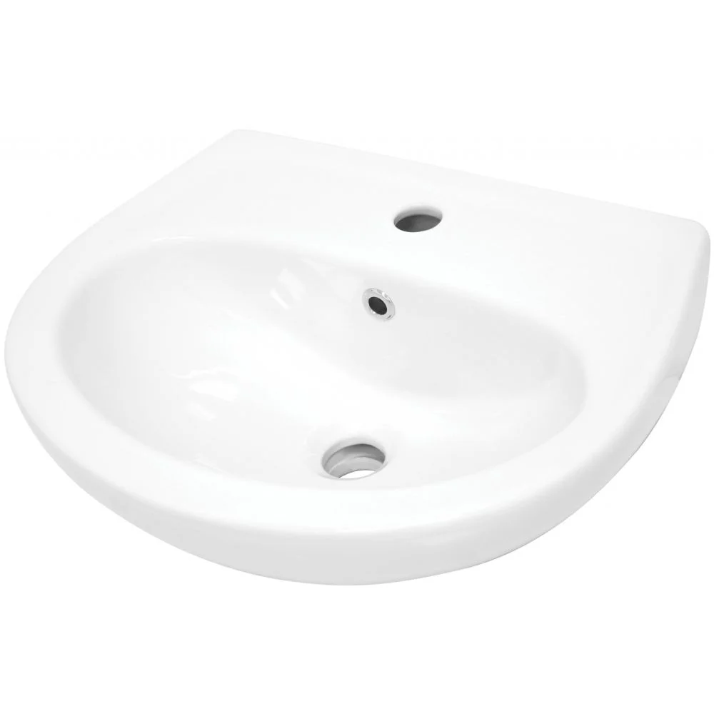 Lavoar baie suspendat alb 45 cm Deante Jasmin