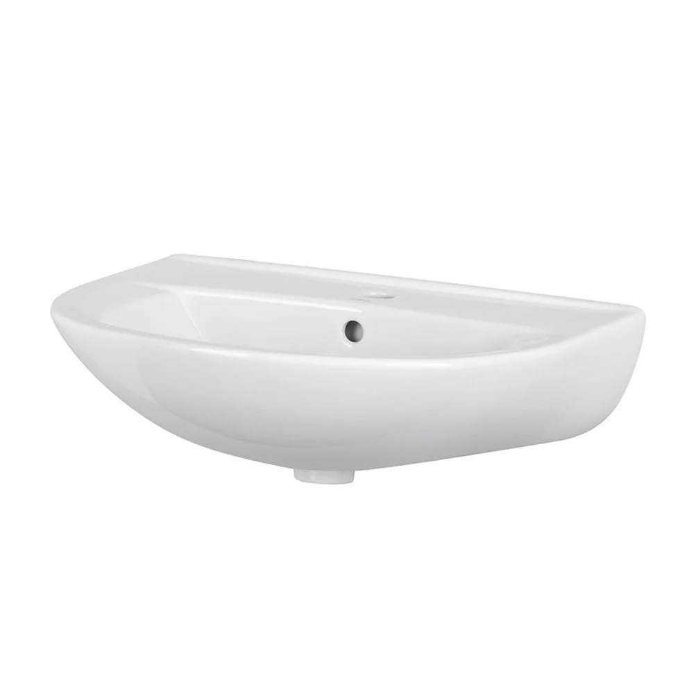 Lavoar baie suspendat alb lucios 60 cm Cersanit President