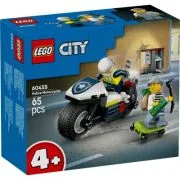 LEGO City. Urmarire cu motocicleta de politie 60455, 65 piese
