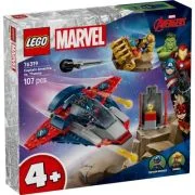 LEGO Marvel Super Heroes. Capitanul America vs Thanos 76319, 107 piese