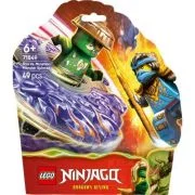 LEGO NINJAGO. Nya vs Spinnerul monstru cu mutatii 71849, 49 piese