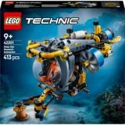 LEGO Technic. Submarin de cercetare 42201, 413 piese