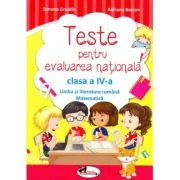 Limba romana si matematica. Teste pentru evaluarea nationala, clasa a 4-a - Simona Grujdin