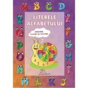 Literele alfabetului. Contine planse si poster, pentru scolari si prescolari