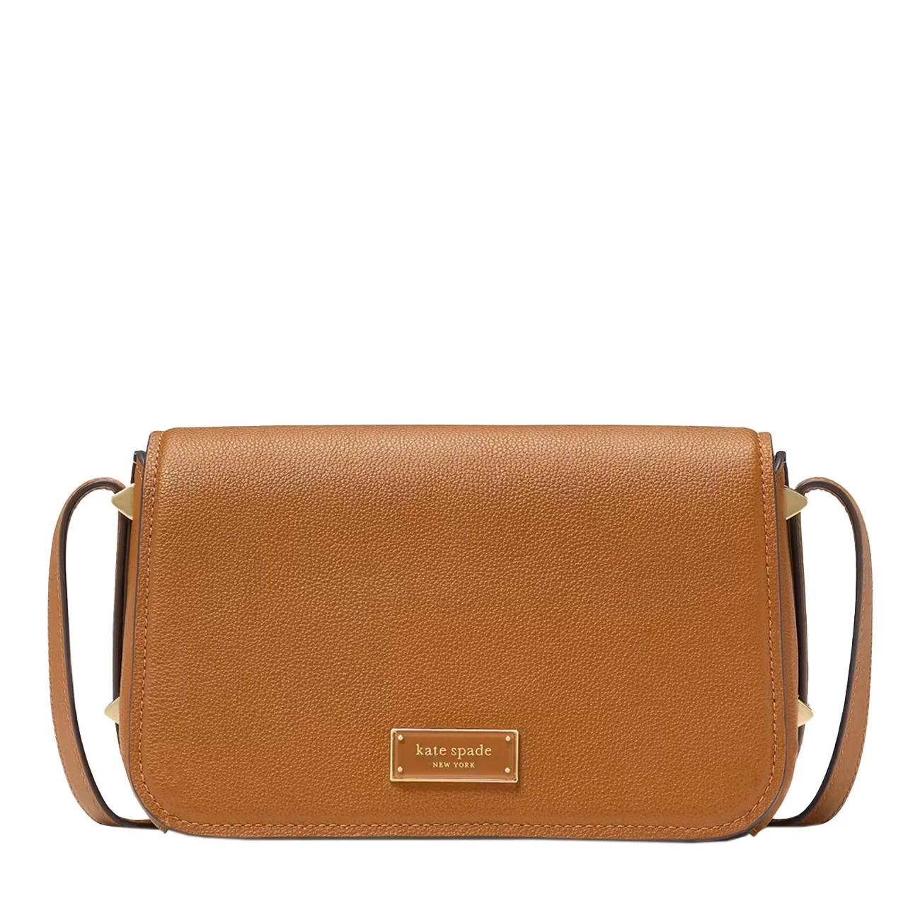 Liv pebbled leather crossbody cavern clay