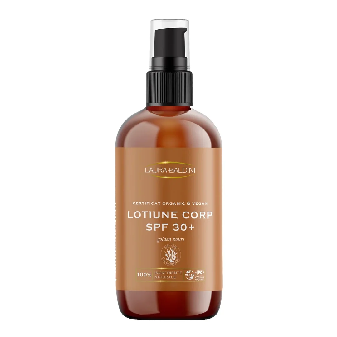 Lotiune corp SPF30+ GOLDEN HOURS, 200ml, Laura Baldini