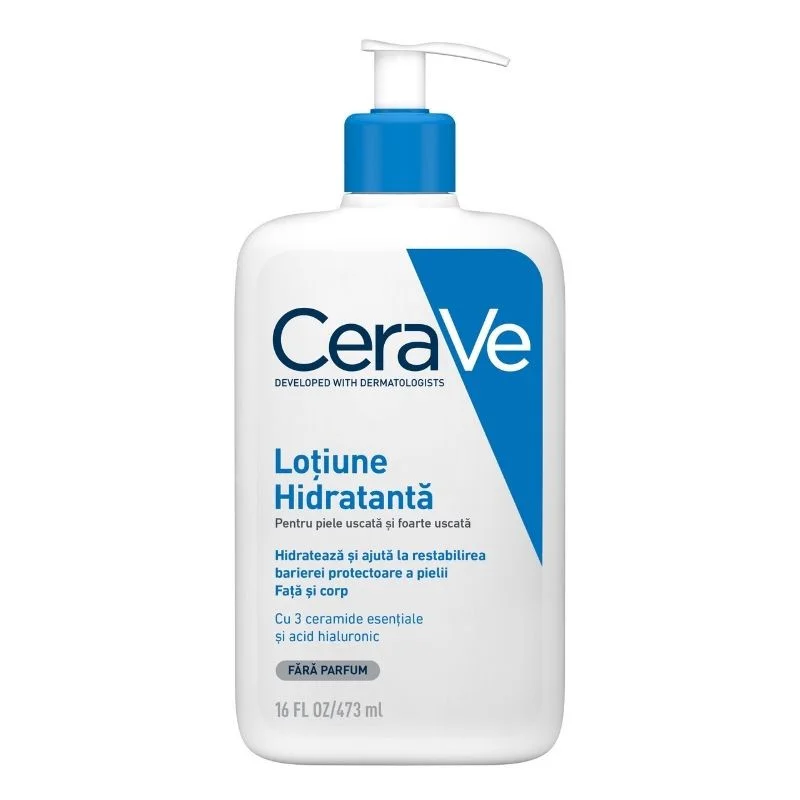 Lotiune hidratanta fata si corp, 473 ml, CeraVe