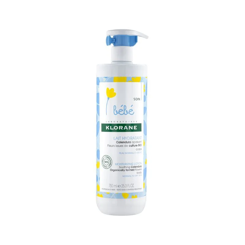 Lotiune hidratanta pentru corp, 750 ml, Klorane