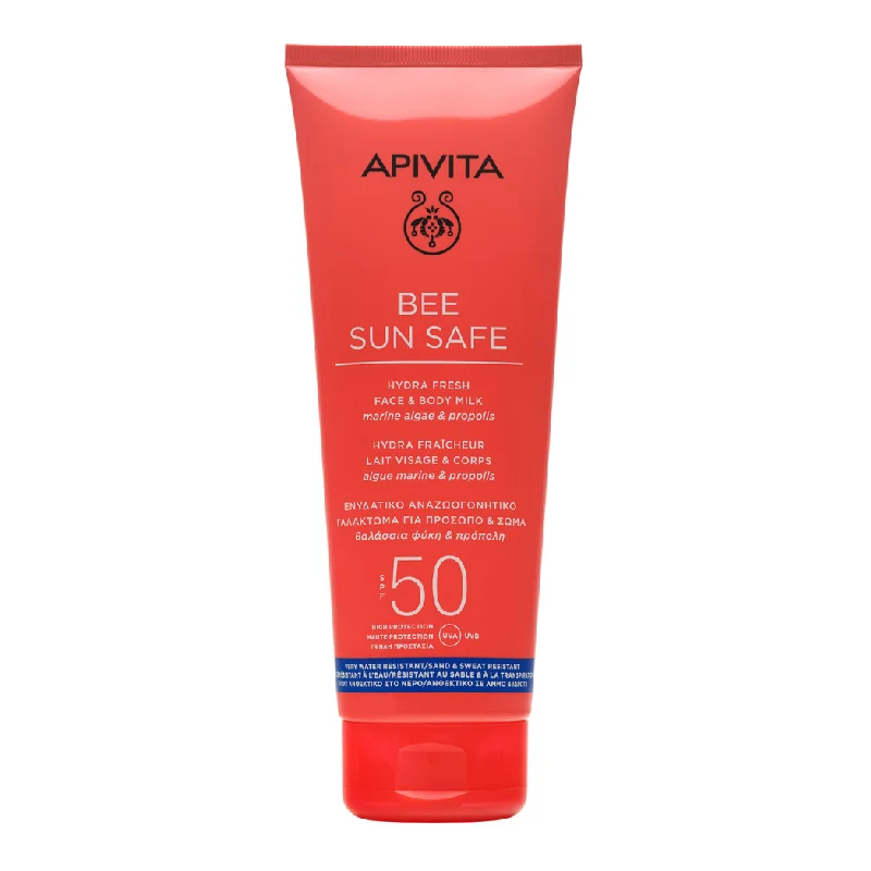 Lotiune protectie solara corp si ten SPF50 Bee Sun Safe, 200 ml, Apivita