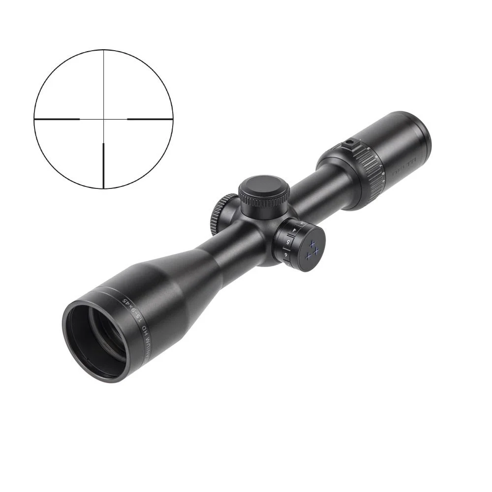 Luneta de arma pentru vanatoare Delta Titanium 1.5-9X45 HD IR