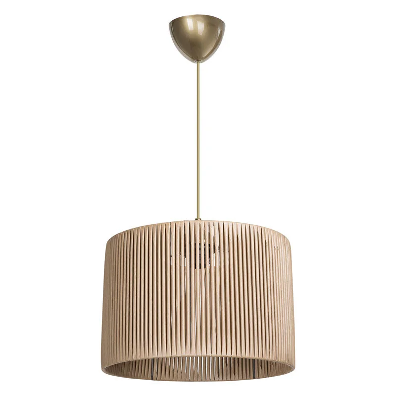 Lustra cu o singura lumina PWL-1118, E27 Natural, 30x75 cm