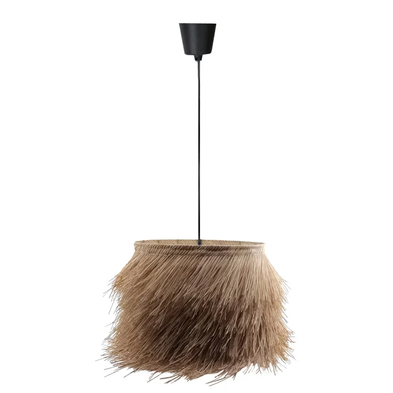 Lustra Hairy Boho  Natural 70x70x40 cm