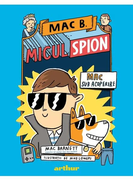 Mac sub acoperire (Vol. 1) - HC - Hardcover - Mac Barnett - Arthur