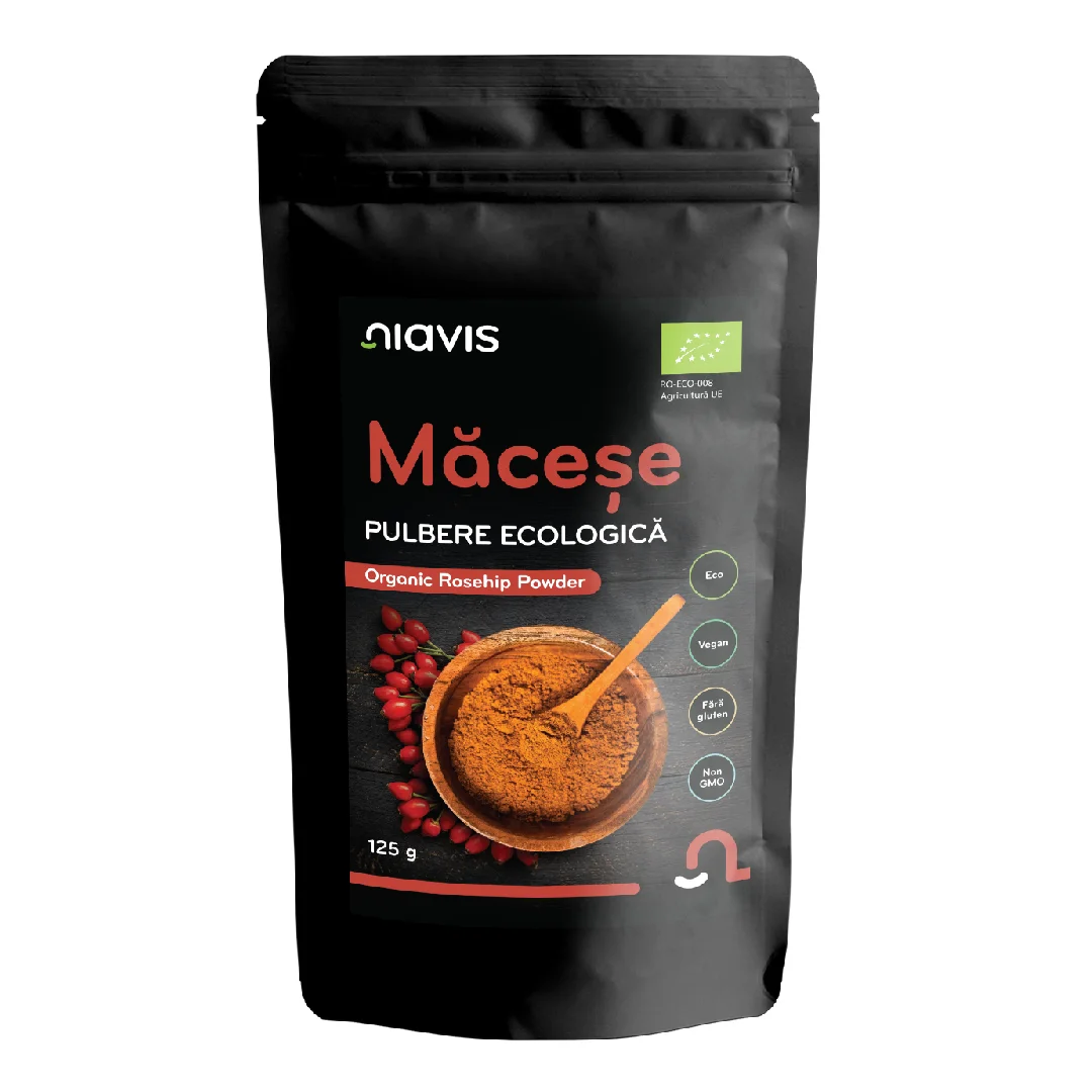 Macese pudra ecologica, 125g, Niavis