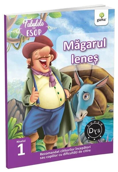 Măgarul leneș - Paperback brosat - Esop - Gama