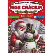 Magia autocolantelor cu Mos Craciun