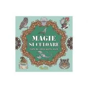 Magie si culoare. Carte de colorat pentru adulti
