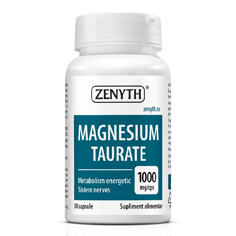 Magnesium Taurate, 30 capsule, Zenyth