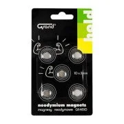 Magneti neodim disc Grand GR-N510, 10x3mm, set 5 buc