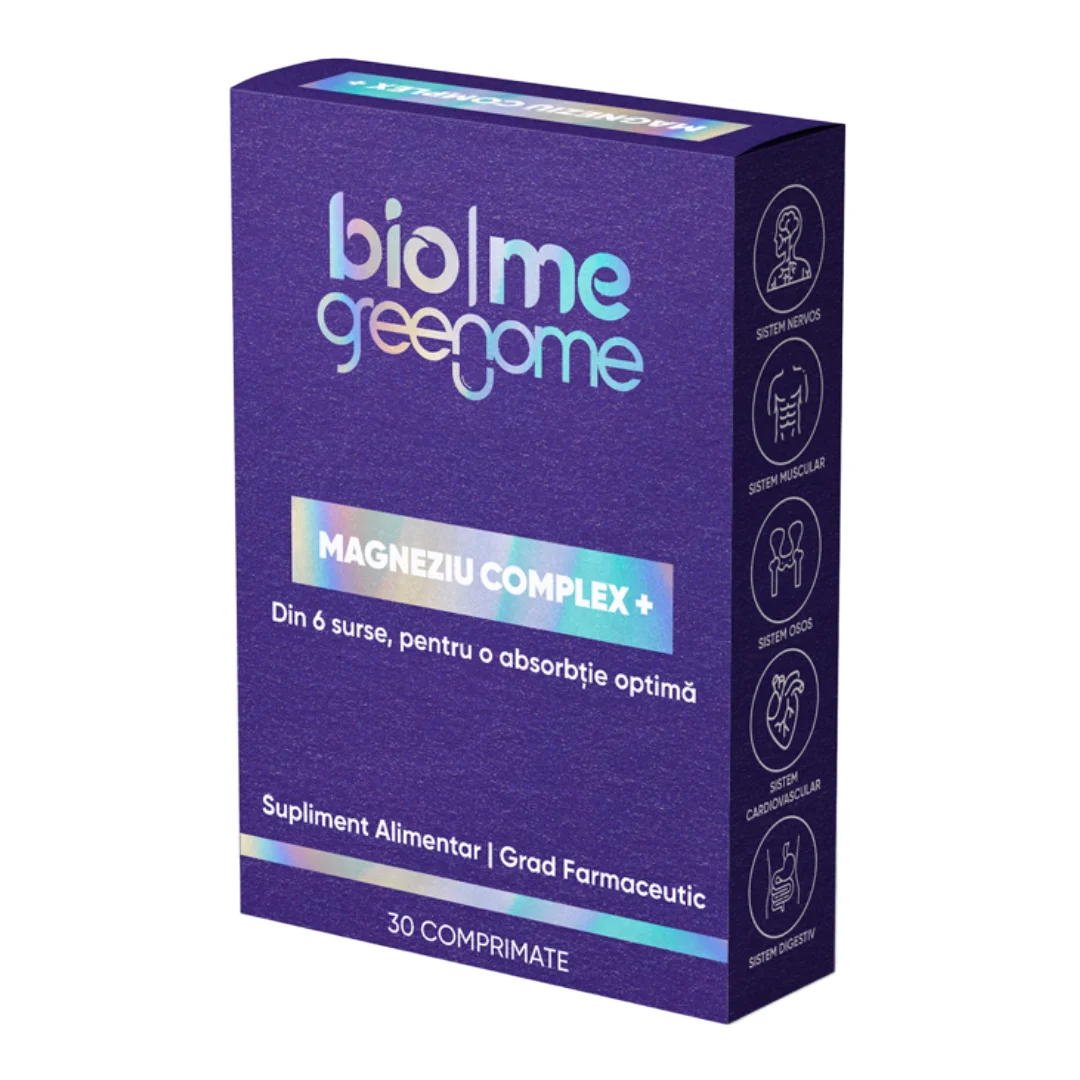 Magneziu Complex, 30 comprimate, Biome