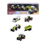 MAJORETTE CLASS SET 5 VEHICULE AGRICOLE METALICE FARM 7. 5CM
