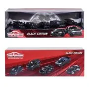 MAJORETTE SET 5 MASINUTE BLACK EDITION 2. 0 GIFTPACK