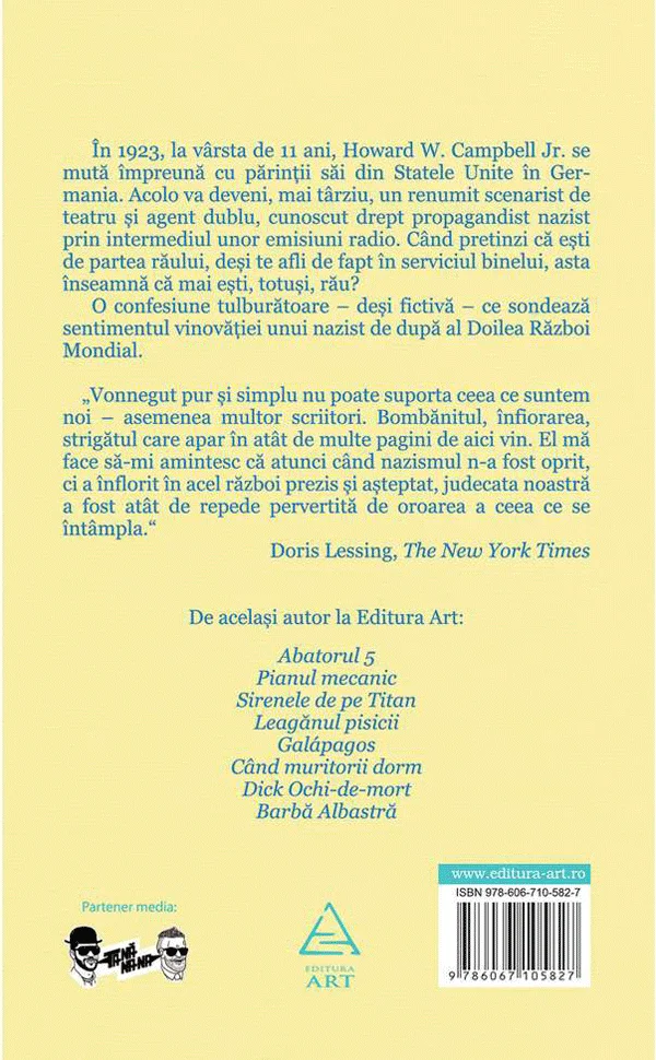 Mama Noapte | Kurt Vonnegut