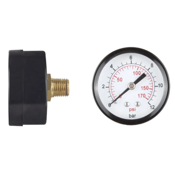 Manometru Pentru Apa Axial 0-12 bar, 1/4 inch Evotools 672105