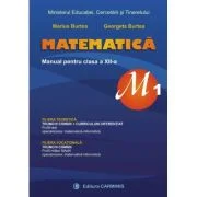 Manual de matematica pentru clasa 12-a, profil M1 - Marius Burtea