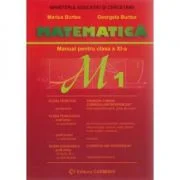 Manual pentru clasa a 11-a, Trunchi Comun si Curriculum Diferentiat M1 - Marius Burtea