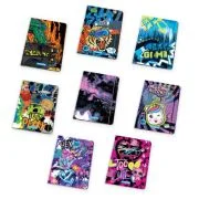 Mapa carton Mitama, elastic burduf 0. 5 cm, culori diverse