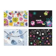 Mapa plastic Noki 3105T, cu capsa, A4, imagini diverse