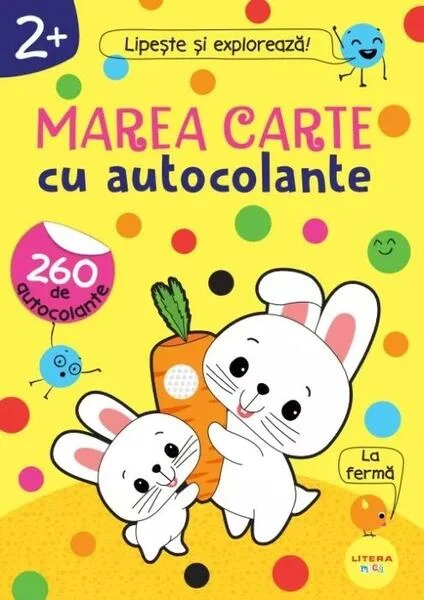 Marea carte cu autocolante (2+) - Paperback brosat - *** - Litera mică