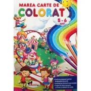 Marea carte de colorat 5-6 ani