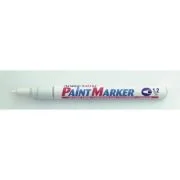 Marker cu vopsea ARTLINE 440XF, corp metalic, varf rotund 1.2mm - alb