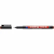 Marker Edding 140 OHP, permanent, varf 0. 3 mm, maro